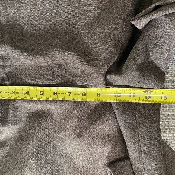 Vintage Levi's Action Slacks Dress Pants Men's 34 x 29 Mid Rise Brown Office USA - Picture 10 of 14